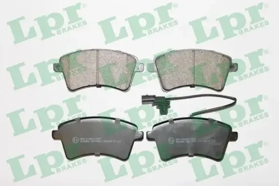Bremsbelagsatz, Scheibenbremse LPR 05P1800 Bild Bremsbelagsatz, Scheibenbremse LPR 05P1800