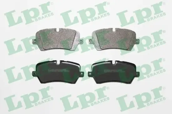 Bremsbelagsatz, Scheibenbremse Hinterachse LPR 05P1801 Bild Bremsbelagsatz, Scheibenbremse Hinterachse LPR 05P1801