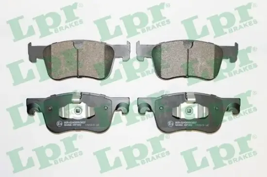 Bremsbelagsatz, Scheibenbremse Vorderachse LPR 05P1852 Bild Bremsbelagsatz, Scheibenbremse Vorderachse LPR 05P1852