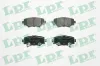 Bremsbelagsatz, Scheibenbremse Hinterachse LPR 05P1918