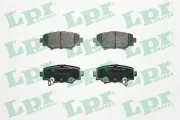 Bremsbelagsatz, Scheibenbremse Hinterachse LPR 05P1918
