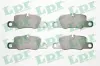 Bremsbelagsatz, Scheibenbremse Hinterachse LPR 05P1998