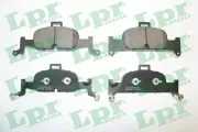 Bremsbelagsatz, Scheibenbremse Vorderachse LPR 05P2041