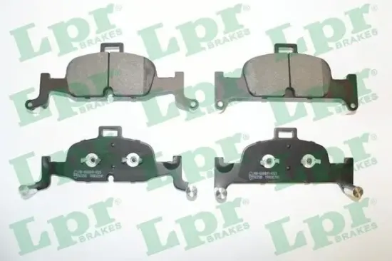 Bremsbelagsatz, Scheibenbremse Vorderachse LPR 05P2041 Bild Bremsbelagsatz, Scheibenbremse Vorderachse LPR 05P2041