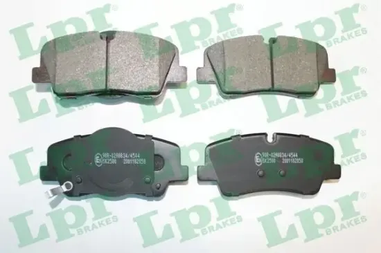 Bremsbelagsatz, Scheibenbremse Hinterachse LPR 05P2058 Bild Bremsbelagsatz, Scheibenbremse Hinterachse LPR 05P2058