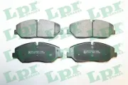 Bremsbelagsatz, Scheibenbremse Vorderachse LPR 05P2105