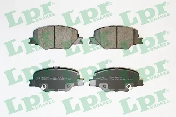Bremsbelagsatz, Scheibenbremse Vorderachse LPR 05P2107