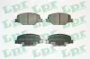 Bremsbelagsatz, Scheibenbremse Vorderachse LPR 05P2107