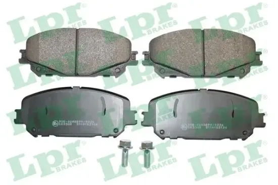 Bremsbelagsatz, Scheibenbremse Vorderachse LPR 05P2126 Bild Bremsbelagsatz, Scheibenbremse Vorderachse LPR 05P2126