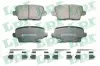 Bremsbelagsatz, Scheibenbremse Hinterachse LPR 05P2141K