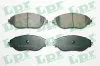 Bremsbelagsatz, Scheibenbremse Vorderachse LPR 05P2163