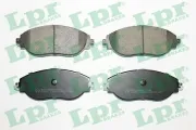 Bremsbelagsatz, Scheibenbremse Vorderachse LPR 05P2163