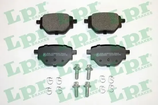Bremsbelagsatz, Scheibenbremse Hinterachse LPR 05P2175 Bild Bremsbelagsatz, Scheibenbremse Hinterachse LPR 05P2175