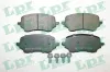 Bremsbelagsatz, Scheibenbremse Vorderachse LPR 05P2188