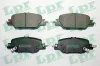 Bremsbelagsatz, Scheibenbremse Hinterachse LPR 05P2201