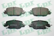 Bremsbelagsatz, Scheibenbremse Hinterachse LPR 05P2201