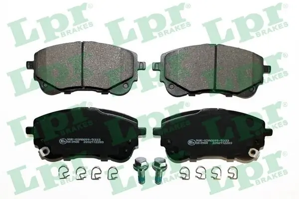 Bremsbelagsatz, Scheibenbremse Vorderachse LPR 05P2203