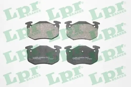 Bremsbelagsatz, Scheibenbremse Hinterachse LPR 05P275 Bild Bremsbelagsatz, Scheibenbremse Hinterachse LPR 05P275