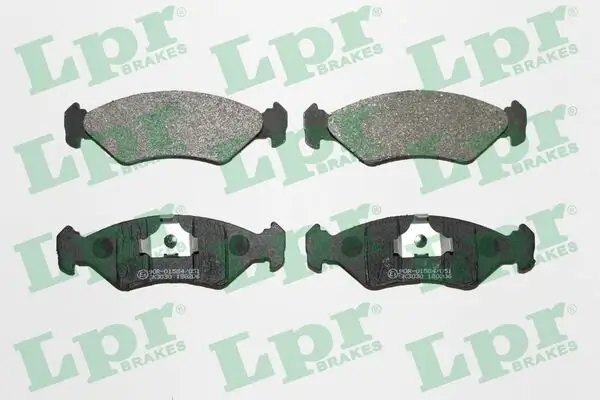 Bremsbelagsatz, Scheibenbremse Vorderachse LPR 05P295