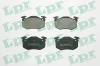 Bremsbelagsatz, Scheibenbremse Hinterachse LPR 05P307