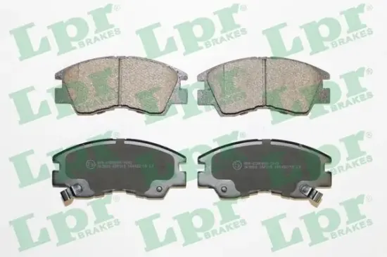 Bremsbelagsatz, Scheibenbremse Vorderachse LPR 05P315 Bild Bremsbelagsatz, Scheibenbremse Vorderachse LPR 05P315