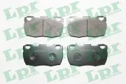 Bremsbelagsatz, Scheibenbremse LPR 05P332
