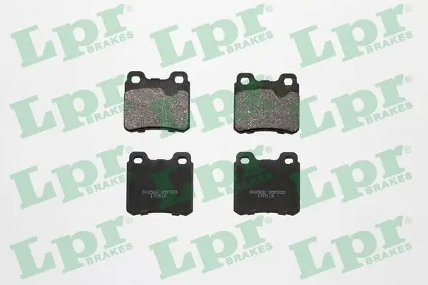 Bremsbelagsatz, Scheibenbremse LPR 05P333