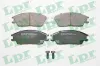Bremsbelagsatz, Scheibenbremse Vorderachse LPR 05P364