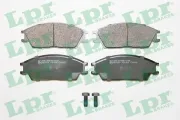 Bremsbelagsatz, Scheibenbremse Vorderachse LPR 05P364
