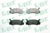 Bremsbelagsatz, Scheibenbremse Hinterachse LPR 05P367