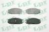 Bremsbelagsatz, Scheibenbremse Hinterachse LPR 05P376