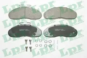 Bremsbelagsatz, Scheibenbremse Vorderachse LPR 05P414