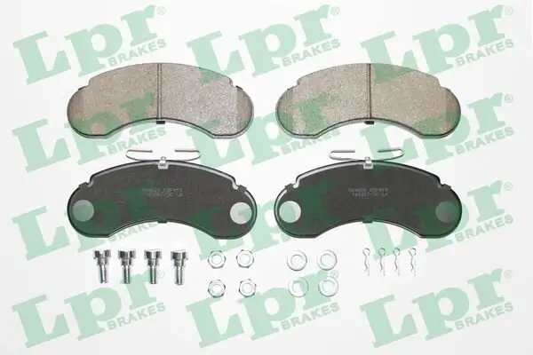 Bremsbelagsatz, Scheibenbremse Vorderachse LPR 05P415