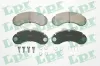 Bremsbelagsatz, Scheibenbremse Vorderachse LPR 05P415