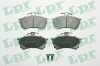 Bremsbelagsatz, Scheibenbremse Vorderachse LPR 05P420