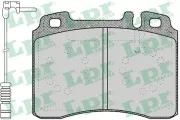 Bremsbelagsatz, Scheibenbremse Vorderachse LPR 05P457
