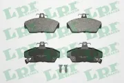 Bremsbelagsatz, Scheibenbremse Vorderachse LPR 05P429