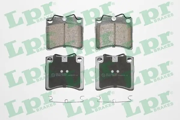 Bremsbelagsatz, Scheibenbremse Vorderachse LPR 05P437