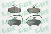 Bremsbelagsatz, Scheibenbremse Vorderachse LPR 05P481