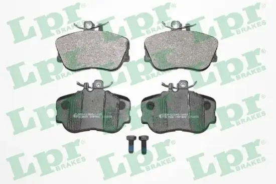 Bremsbelagsatz, Scheibenbremse Vorderachse LPR 05P492 Bild Bremsbelagsatz, Scheibenbremse Vorderachse LPR 05P492