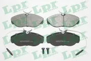 Bremsbelagsatz, Scheibenbremse Vorderachse LPR 05P493
