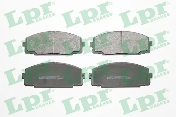 Bremsbelagsatz, Scheibenbremse Vorderachse LPR 05P577