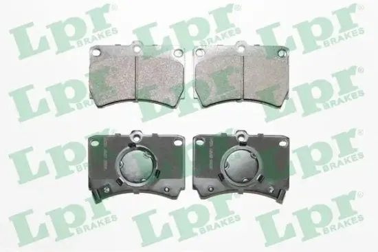 Bremsbelagsatz, Scheibenbremse Vorderachse LPR 05P587 Bild Bremsbelagsatz, Scheibenbremse Vorderachse LPR 05P587