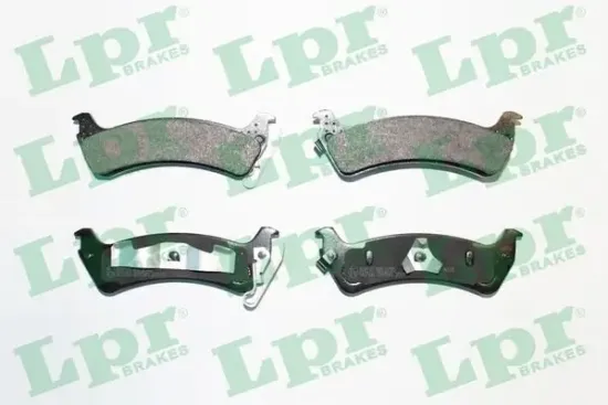Bremsbelagsatz, Scheibenbremse Hinterachse LPR 05P595 Bild Bremsbelagsatz, Scheibenbremse Hinterachse LPR 05P595