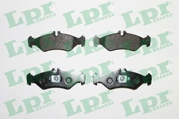 Bremsbelagsatz, Scheibenbremse Hinterachse LPR 05P609
