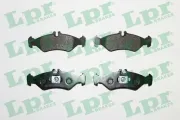 Bremsbelagsatz, Scheibenbremse Hinterachse LPR 05P609