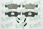 Bremsbelagsatz, Scheibenbremse LPR 05P634