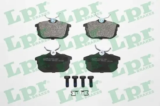 Bremsbelagsatz, Scheibenbremse Hinterachse LPR 05P621 Bild Bremsbelagsatz, Scheibenbremse Hinterachse LPR 05P621