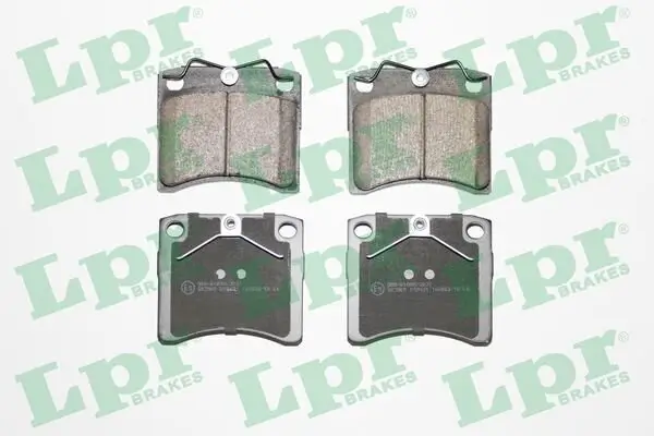 Bremsbelagsatz, Scheibenbremse Vorderachse LPR 05P631