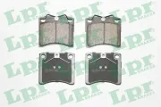 Bremsbelagsatz, Scheibenbremse Vorderachse LPR 05P631